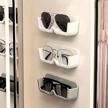 4 Pcs Wall-Mounted Sunglasses Organizer