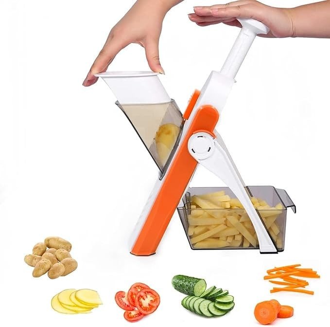 5 In 1 Vegetable Cutter Mandoline Slicer