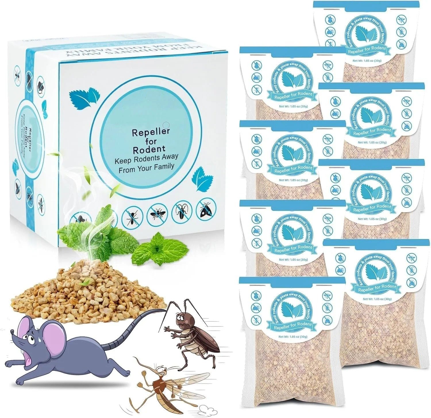 RAT REPELLENT PEPPERMINT