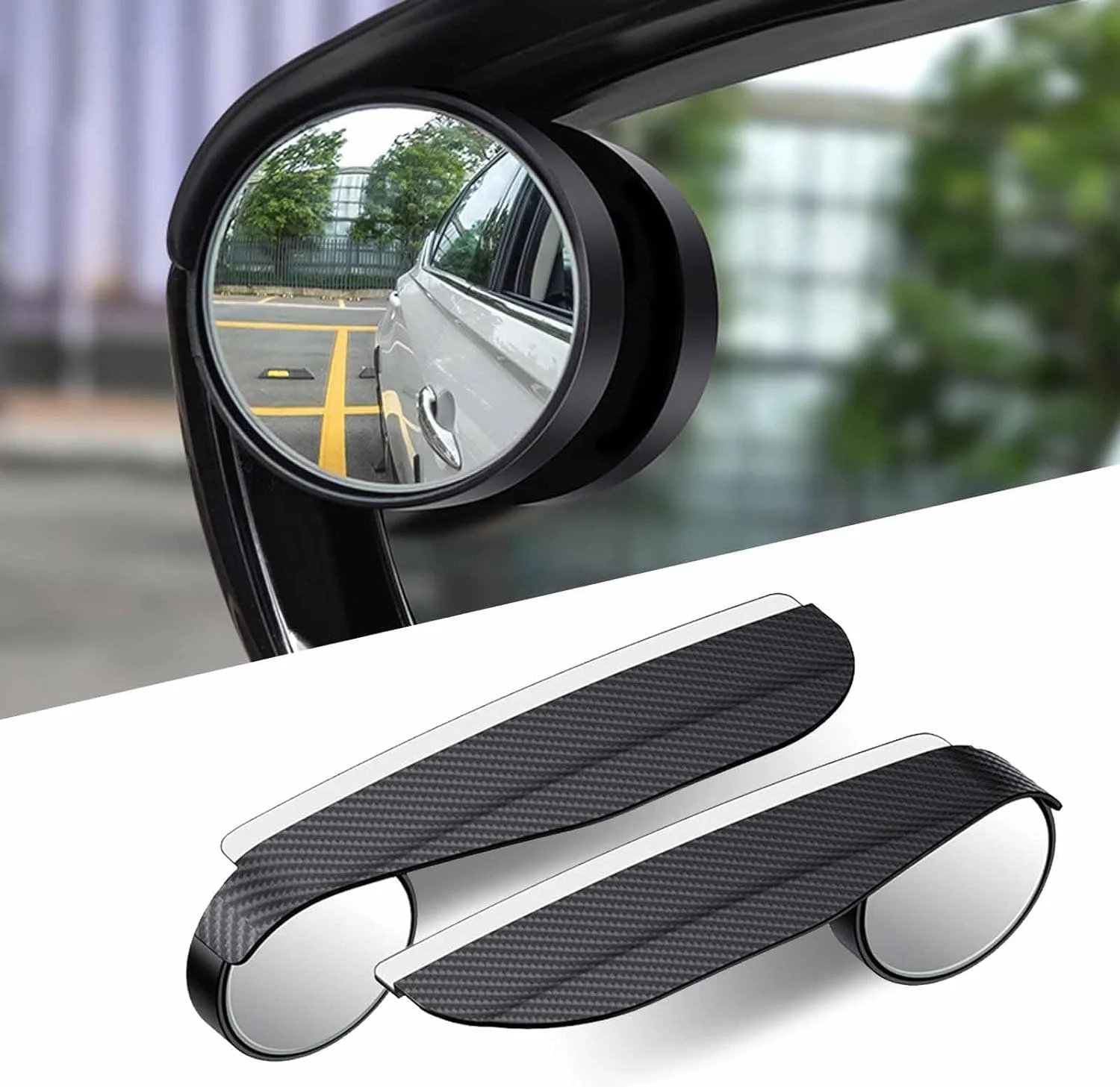 2-in-1 Car Blind Spot Mirror