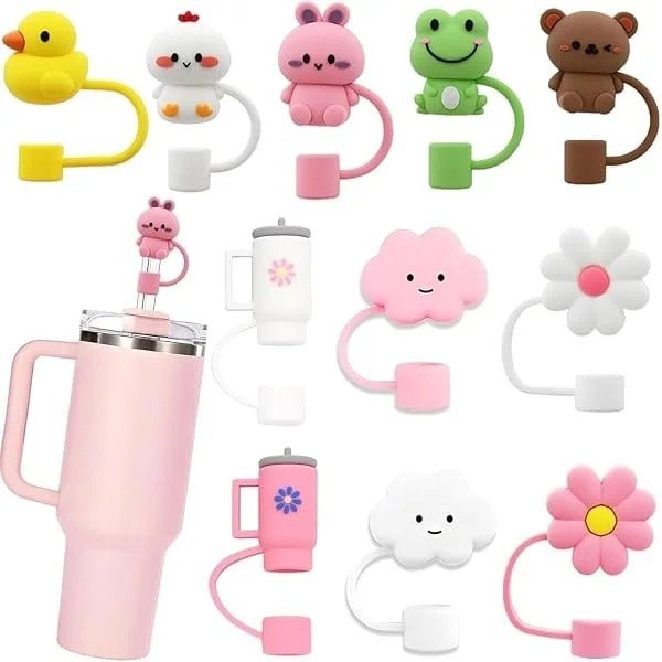 Silicone Straw Cover