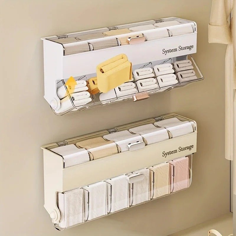 Plastic wall storage hanging grid